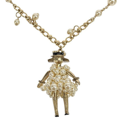 Chanel | 2015spring Collection 15P Coco Mark Mademoiselle Pearl Dress Doll