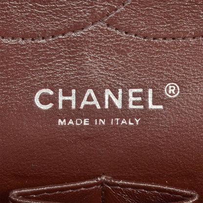 Chanel Matelasse 30 Shoulder Bag Caviar Skin A58600 Black Double Flap Large