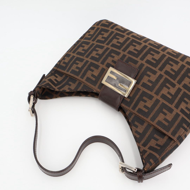 Fendi Zucca One Shoulder Bag 26569 Canvas