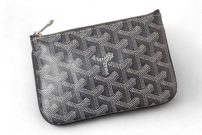 Goyard Pouch Multi Case Goyard Senat Mini Pouch Senat2minty01cl03p Gray Unused