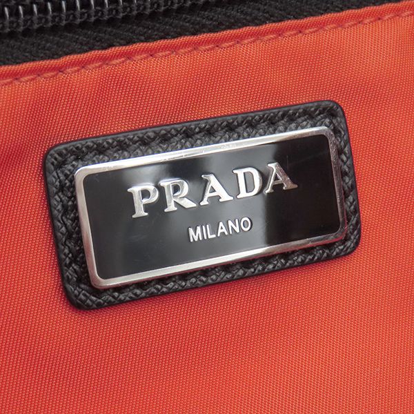Prada 2way Bag Camouflage Pattern Shoulder Nylon Leather Sabbia Silver Hardware