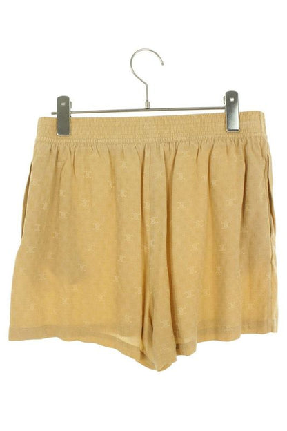 Celine 2p711779r Macadam All-over Silk Half Pants Women 36