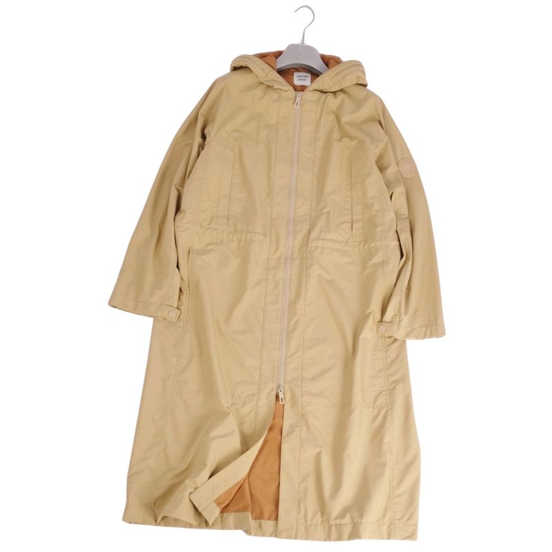 Hermes Coat 2025 Long Coat Hooded Serie