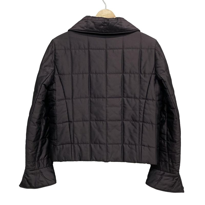 Chanel Coat Size 38 M Women - P15991 Purple Long Sleeves / Quilted / Zip Up /