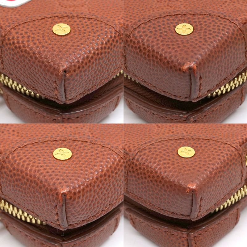Louis Vuitton Soft Trunk LV X NBA M80549 Ball Grain Leather Brown