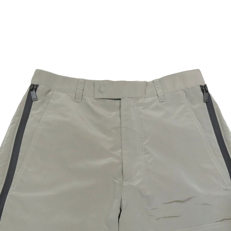 Unused 22ss DIOR Technical Ripstop Bermuda Shorts Half Pants Embroidered Logo