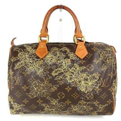 Louis Vuitton Handbag Speedy 30 M95397 Monogram Canvas All Gold
