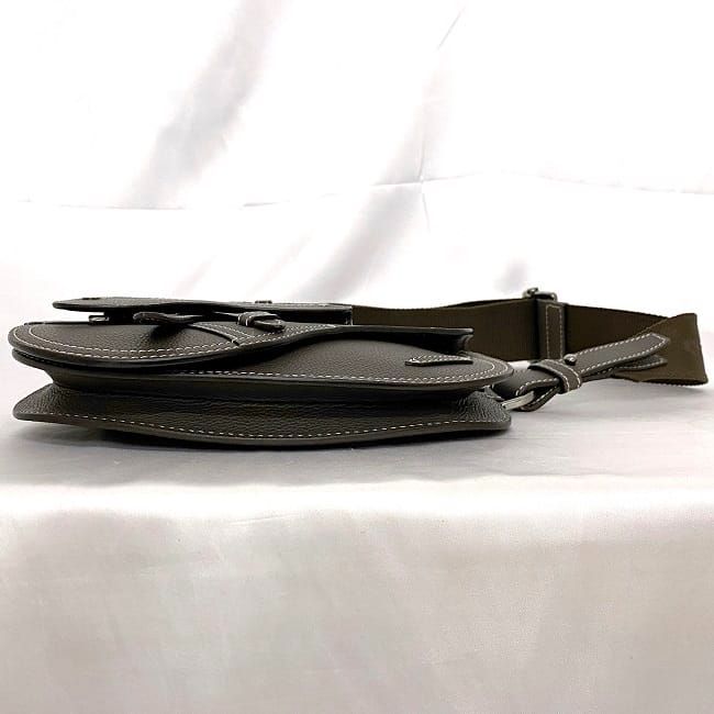 Christian Dior Shoulder Bag Brown Saddle 1