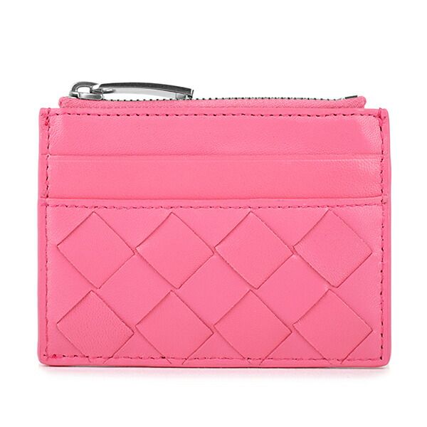 Bottega Veneta Card Case Pink