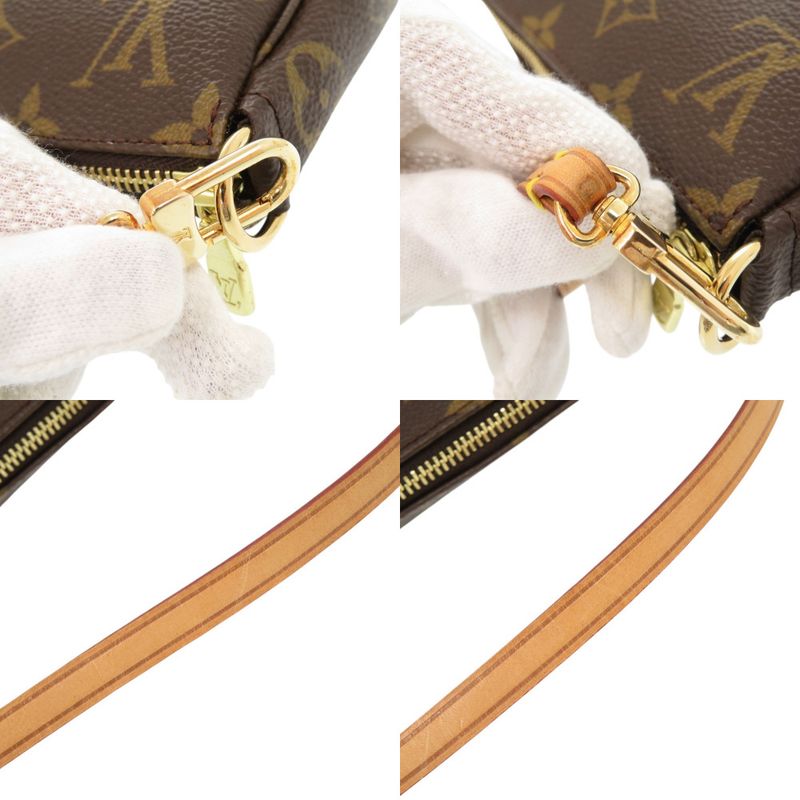 Louis Vuitton Pochette Accessoire Monogram M51980 Brown Accessory Pouch LV 1258