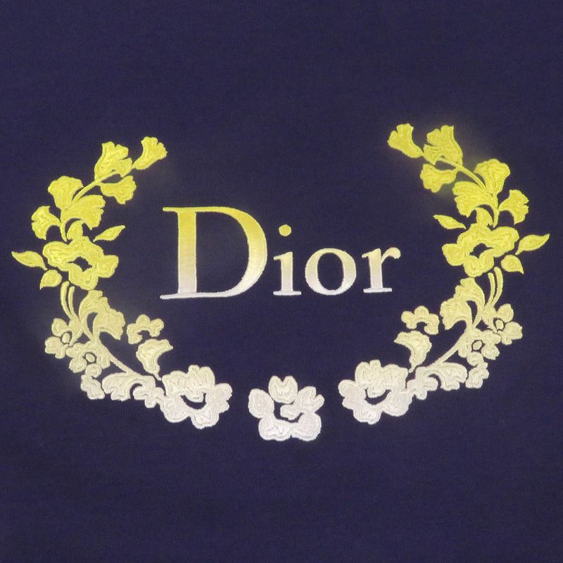 DIOR Homme 23SS 313j696a0554 100% Cotton Logo Embroidery Relaxed Fit Short