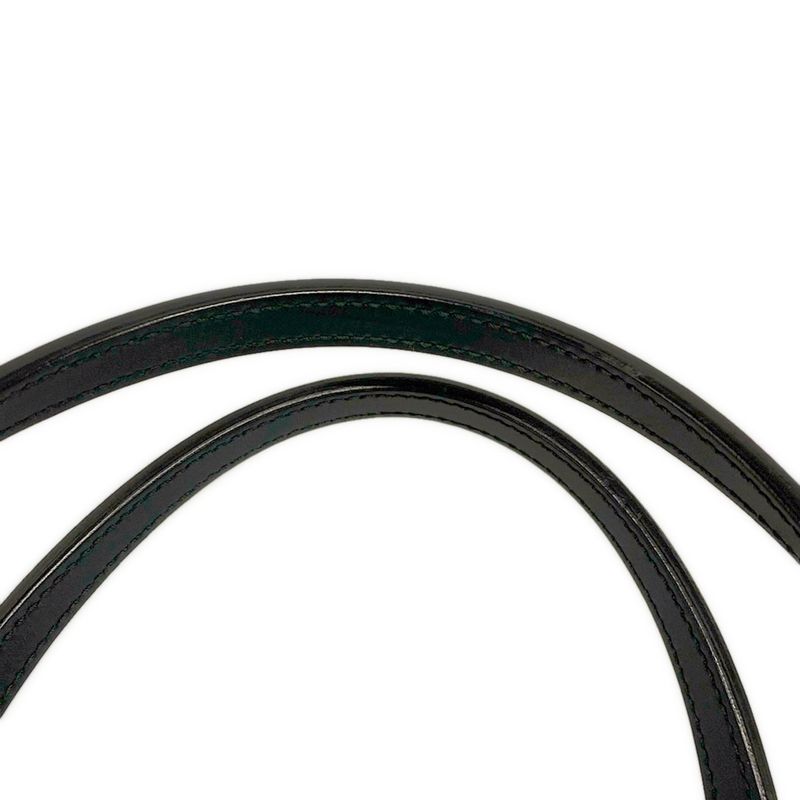 Dior/christian Dior Tote Bag Panarea Black Logo Charm None Leather