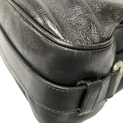 Yvessaint Laurent Rivegauche (ysl) Shoulder Bag Mombasa 105480 Black Leather