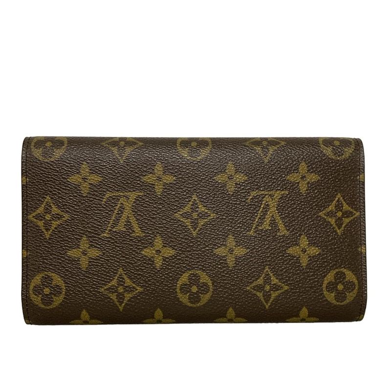 Louis Vuitton Monogram Porte Trésor International Long Wallet M61215