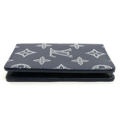 Louis Vuitton Organizer De Poche Card Case Navy M83378 IC Men's Preowned