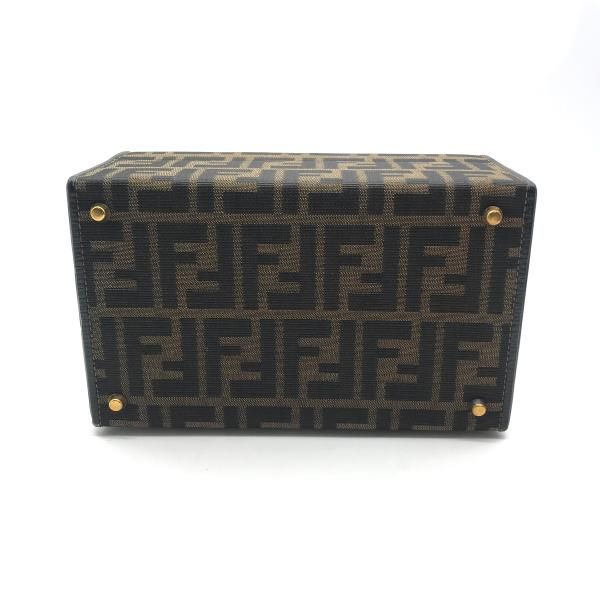 Fendi Zucca Dial Vanity 2-Way Bag