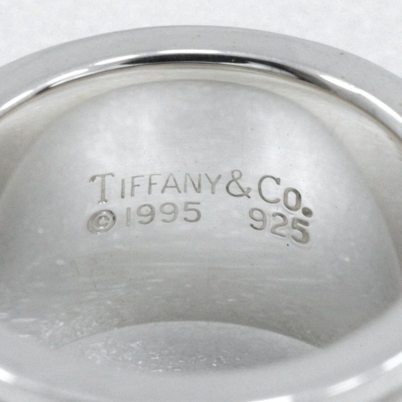 Tiffany & Co Atlas Wide Silver 925 Size 8 Ladies' 11.0g Ring