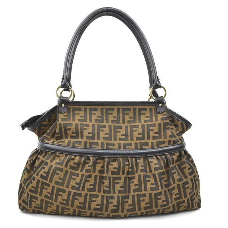 Fendi Shoulder Bag Zucca 8bh186-jwu