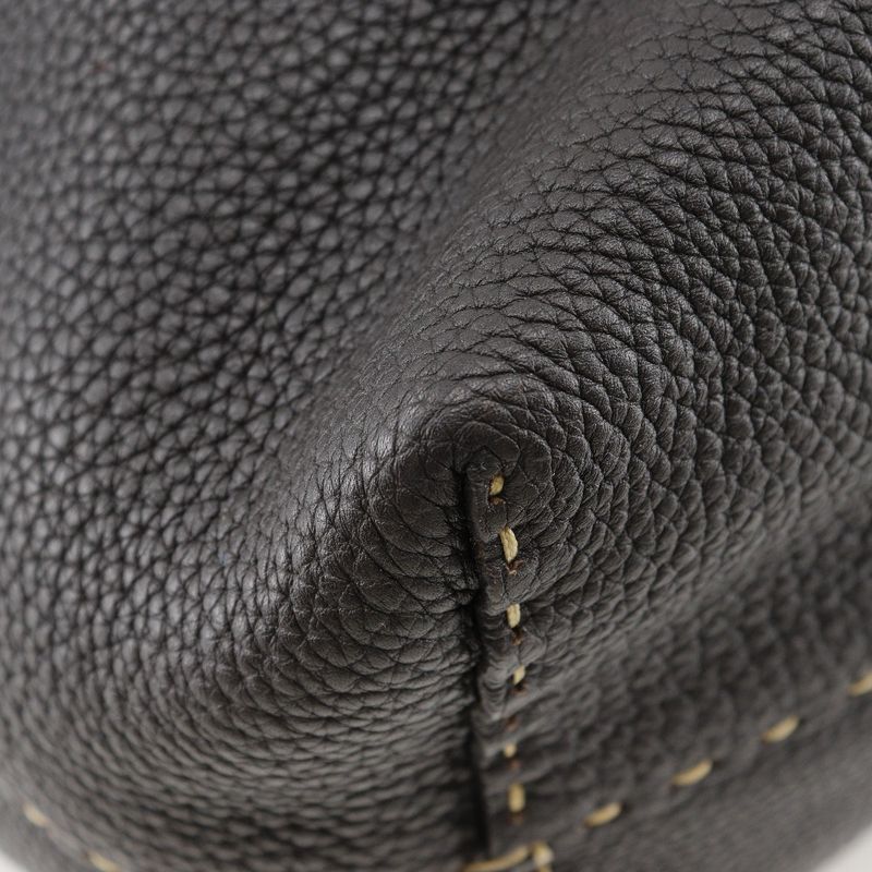 Fendi Selleria 7va282 Leather Brown Unisex Tote Bag