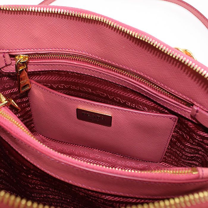 Prada 2WAY Handbag Saffiano Leather Bl0837 Handbag Leather Women
