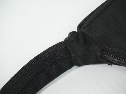 Authentic Prada Nylon Handbag Pouch Black Bag Pre-owned [follow-up Discount