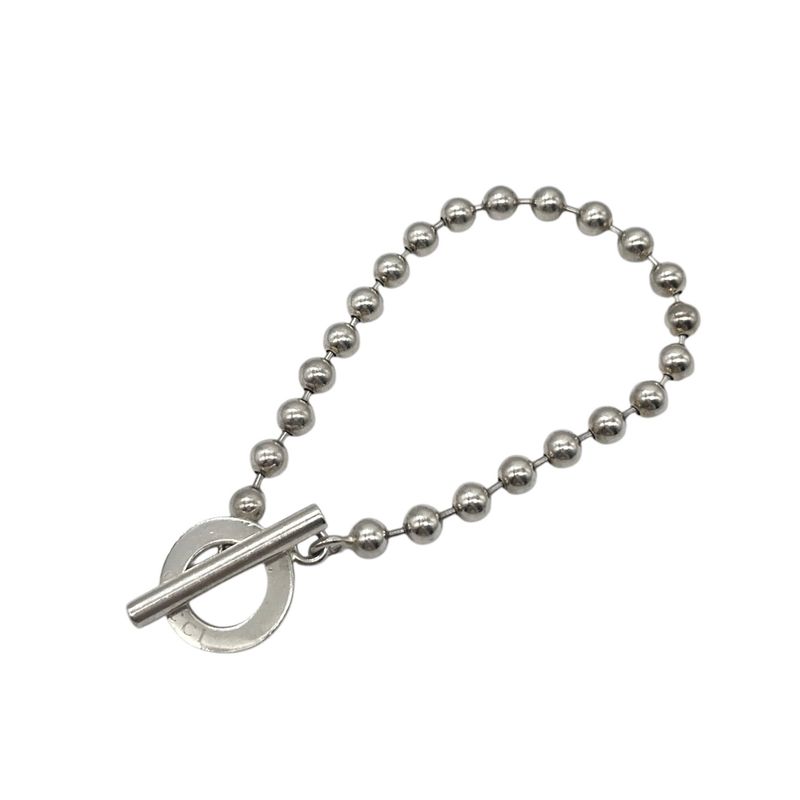 Gucci Bracelet 925 SV 925 SV Ball Chain Silver