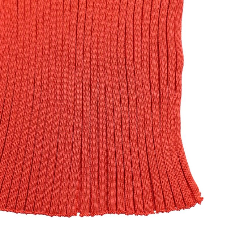 Loewe Ribbed Knit Top S359y14kcb Red S