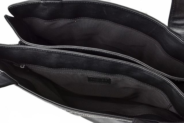 Chanel Shoulder Bag Tote Bag A4 Chanel Coco Mark Lamb Leather Black