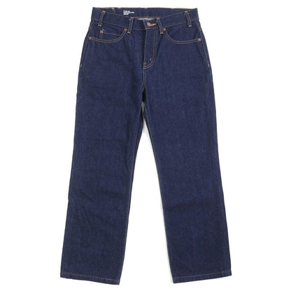 Celine 2n48a224z Françoise Jeans 100% Cotton Low Wash Denim Pants Indigo Blue