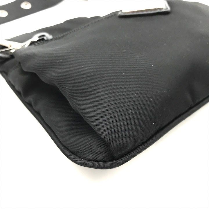 Prada Waist Pouch Nylon Tessuto Black