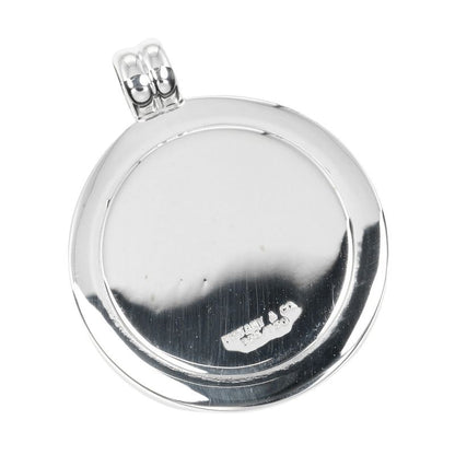 Tiffany & Co T&C Coin Silver 925 X 18K Yellow Gold Ladies 11g Pendant Top