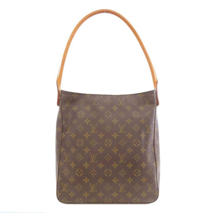 Louis Vuitton M51146 Looping MM Tote Bag Monogram Canvas Women
