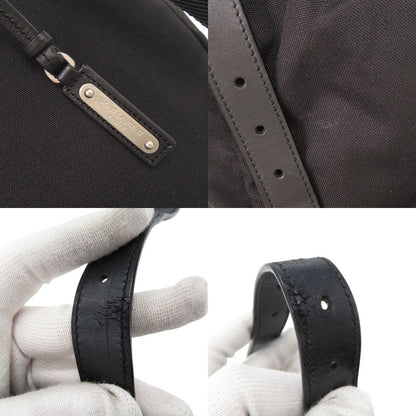 Saint Laurent Canvas Leather Black Backpack Daypack Black 1091 Saint Laurent