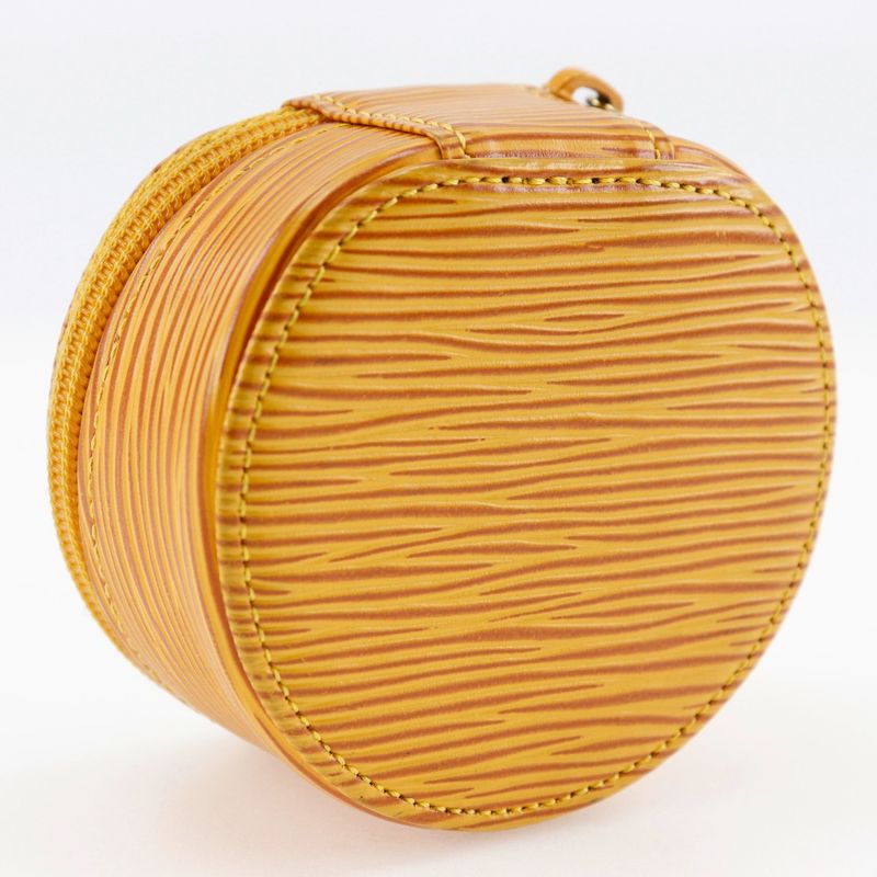 Louis Vuitton Eclat Bijoux 8 Jewelry Case M48229 Epi Leather Tassili Yellow