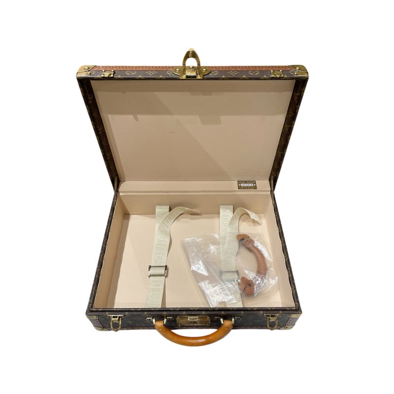 Louis Vuitton ⑤ M21325 Bisten 60 M21325 Trunk Monogram Unisex Brown FREE