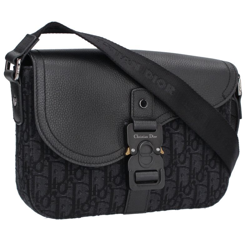 Dior Saddle Oblique Saddle Messenger Shoulder Bag Men's