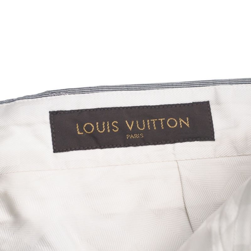 Louis Vuitton Pants Size 44 Straight Slacks Striped Made In Italy 20250425
