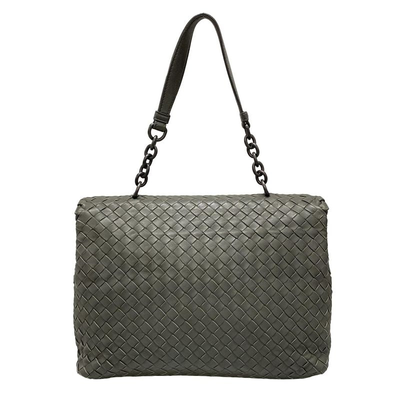 Bottega Veneta Handbag Medium Olympia Bag B04828865q Dark Grey Leather