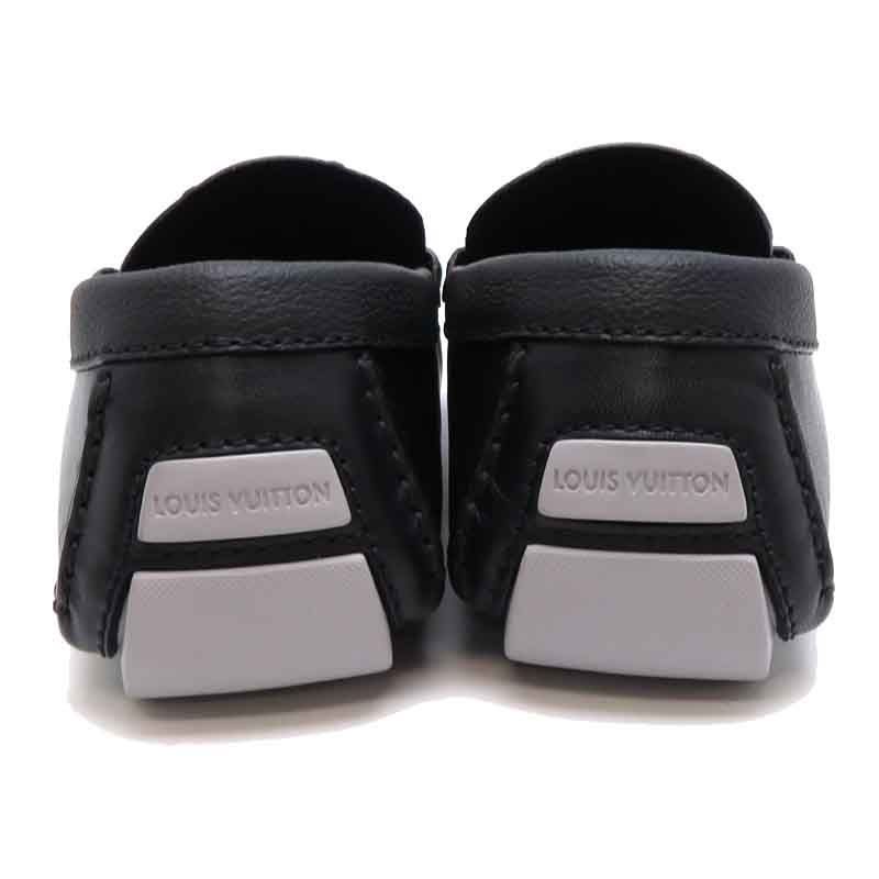 Louis Vuitton Monte Carlo Line Size 26.5 Black Loafers