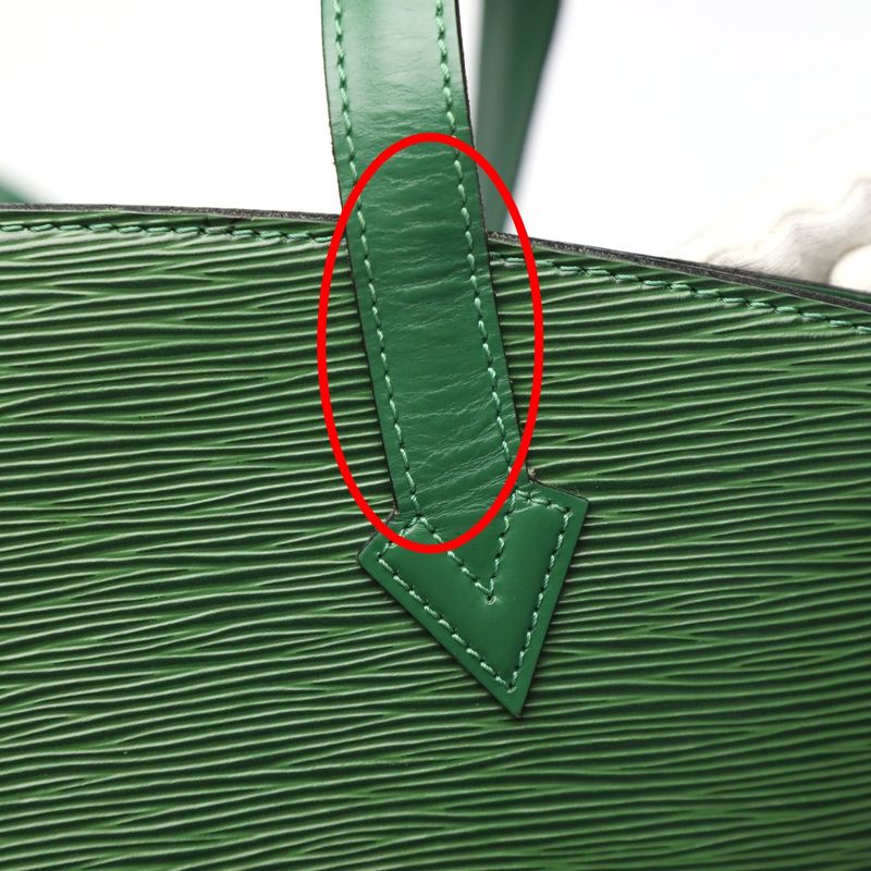 Louis Vuitton M52334 Epi Borneo Green Tote Bag Saint-jacques Obsolete Tote Bag