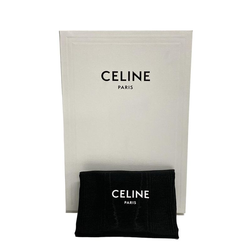 Celine Triomphe Medium Shoulder Bag 187363bf438no Black