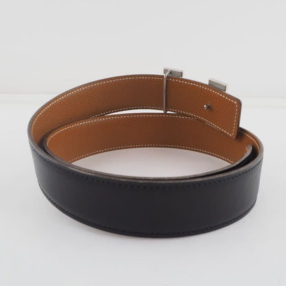 Hermes H Belt 70 Constance *sold Item (outlet) Vaux Epson And Metal Black □C