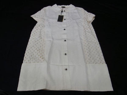 Fendi Rayon X Acetate X Polyurethane Short Sleeves Dress Size 44 Clothing