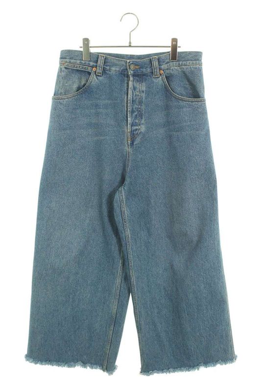 Gucci 24SS 758153 Xdcu0 Baggy Denim Pants Men 34