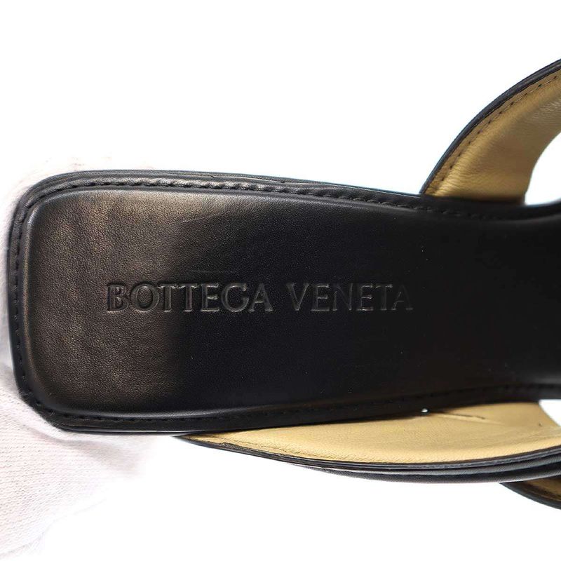 Bottega Veneta the Band the Band Mule Sandals Black 35 1 2