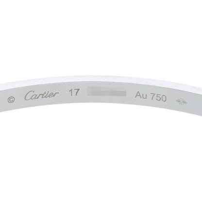 Cartier LOVE Bracelet SM Love Bracelet 18K White Gold Diamond Bracelet Men 17