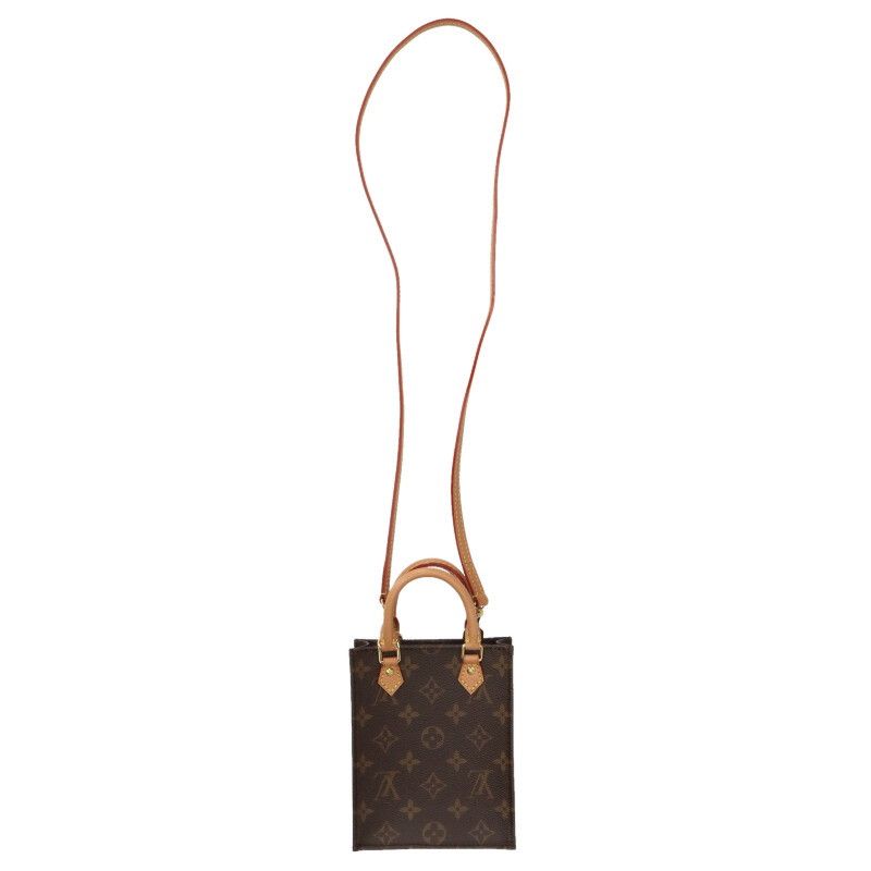 Louis Vuitton M81295 Petite Sac Pla Monogram 2-way Handbag For Women