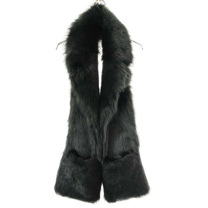 Bottega Veneta 22aw Lambskin Fur Vest Scarf 717711 V27w0 Green