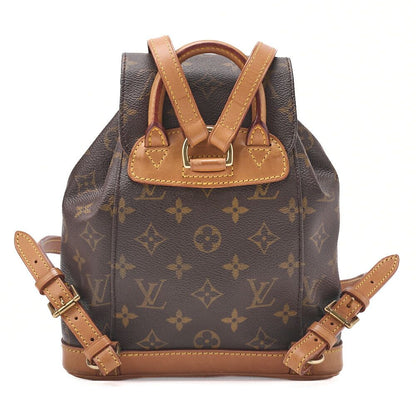 Louis Vuitton Monogram Montsourisー Mini Backpack Brown (gold Hardware) Shoulder