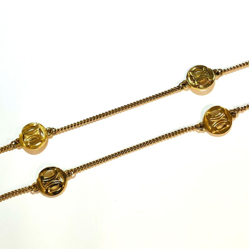 Celine Macadam Coin Necklace Made In Italy : X2014